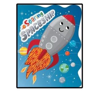 BUNDLE & SAVE 🚀Soaring Spaceship Touch and Feel Board Book